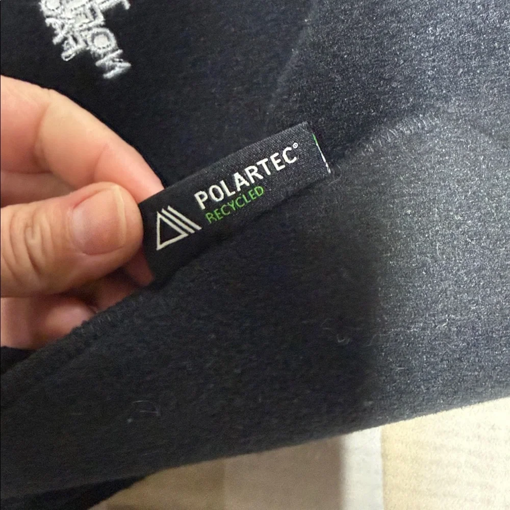 The North Face polartec Classic Black open Scarf unisex - Picture 3 of 6